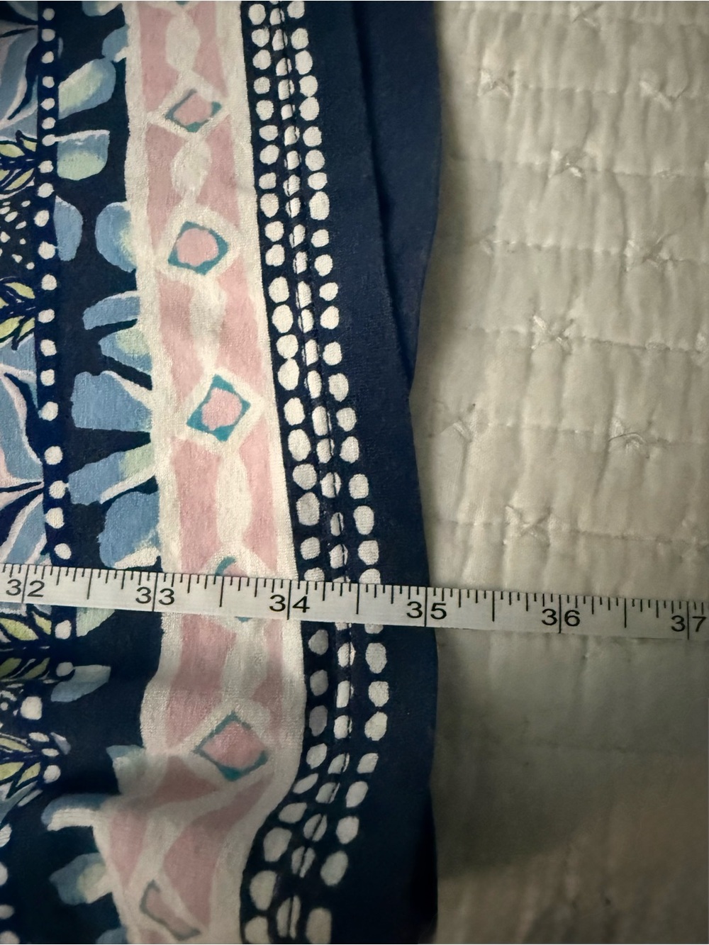 Lilly Pulitzer UPF 50+ Sophiletta Floral Dress-Blue Peri Lapis Lanterns - Picture 6 of 8